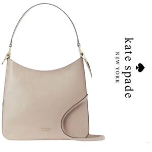 Kate Spade NY Elegant Perry in Tusk Saffiano Leather NWOT Pristine MSRP $379